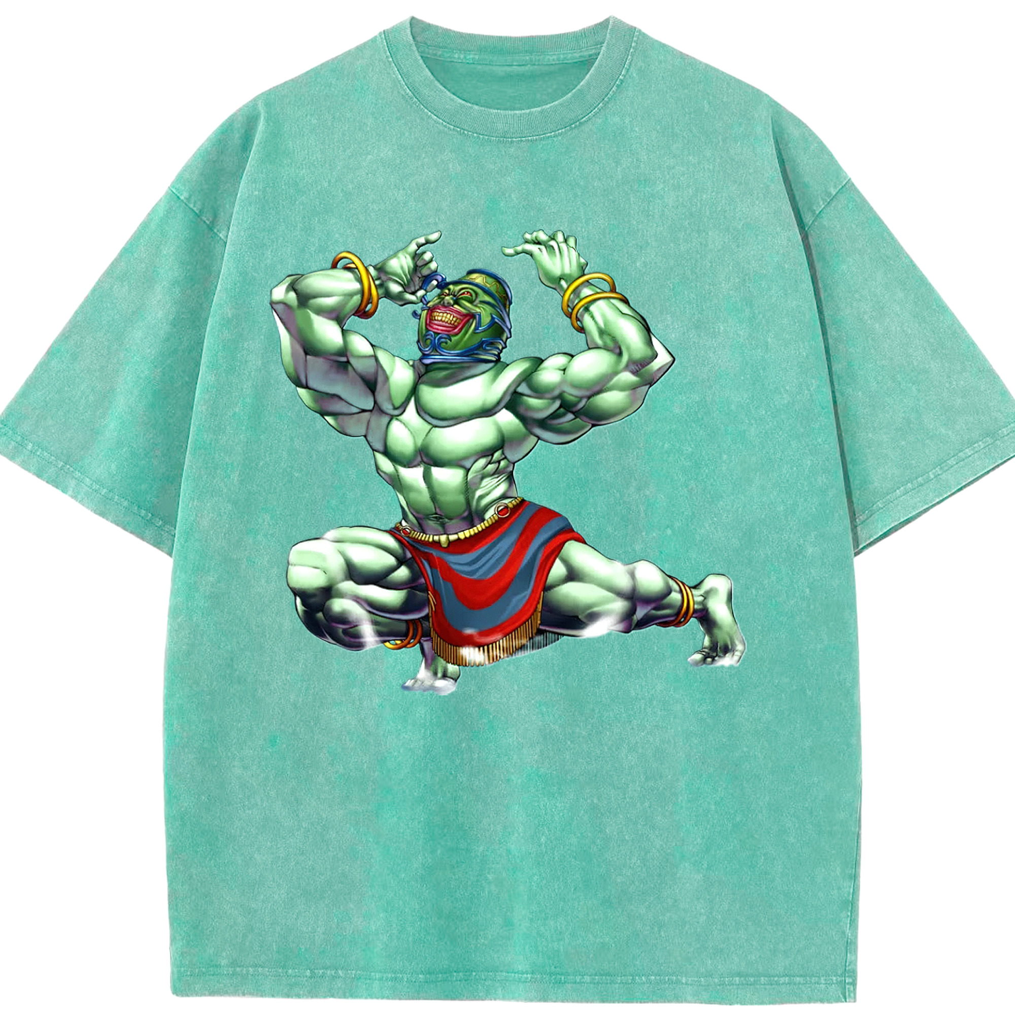 （画像用） 遊☆戯☆王 Yu-Gi-Oh! 綿100% ヴィンテージ風 半袖Tシャツ（フロントプリント）